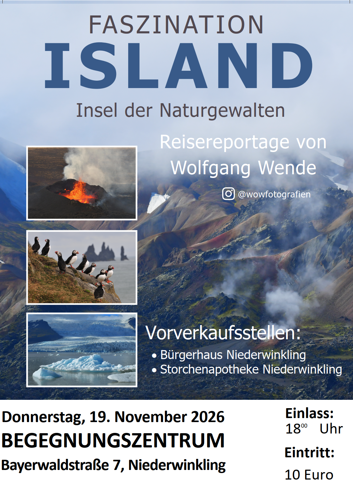 Faszination Island Plakat